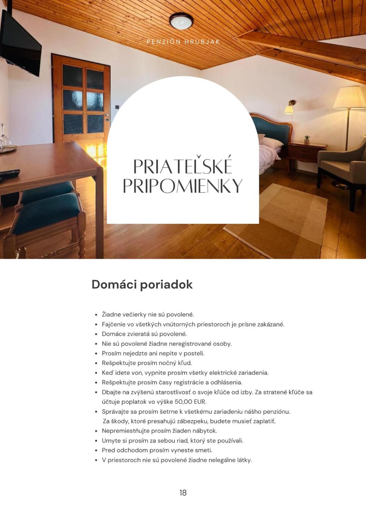 Penzion Hrubjak Oravská Polhora Extérieur photo