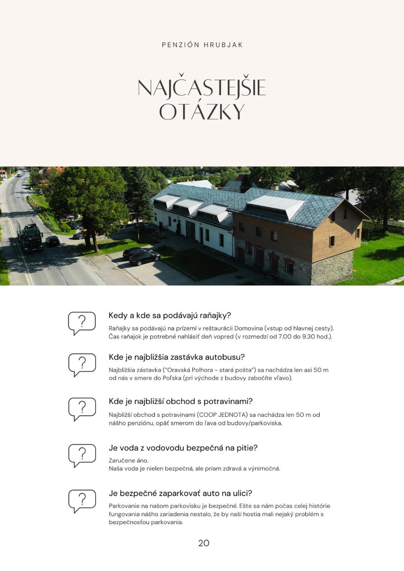 Penzion Hrubjak Oravská Polhora Extérieur photo
