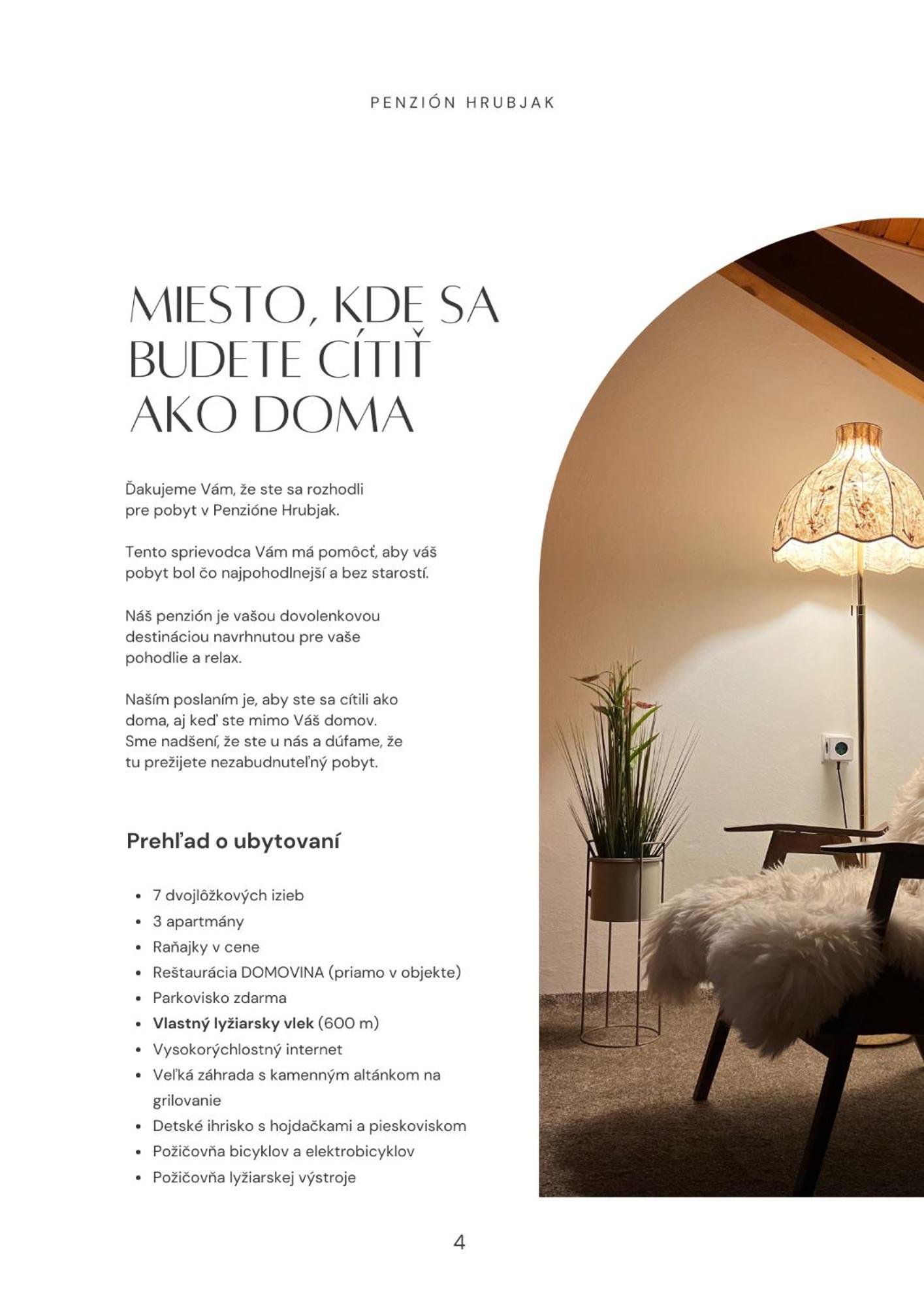 Penzion Hrubjak Oravská Polhora Extérieur photo